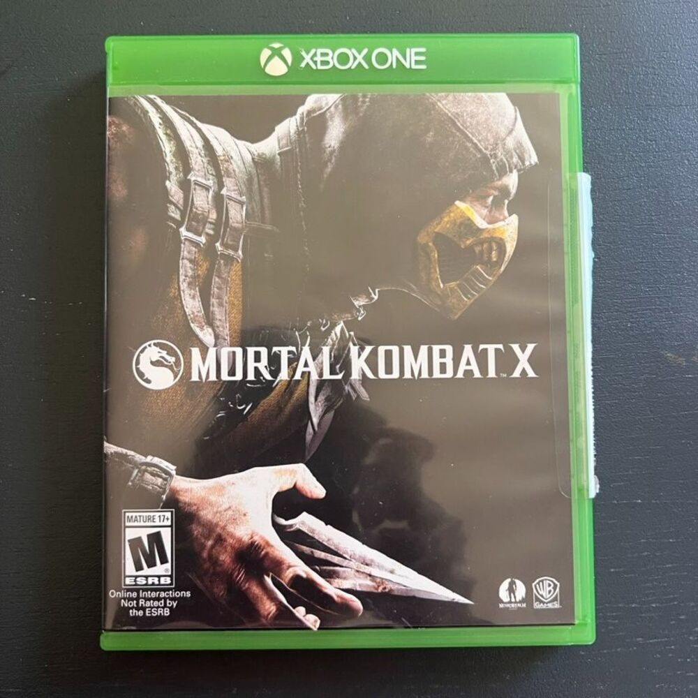 Mortal Kombat X‎ - Microsoft Xbox One VIDEO GAME Case & Disc